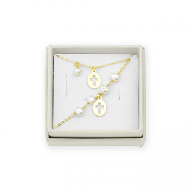 Juego de Plata de Ley - Gargantilla y pulsera