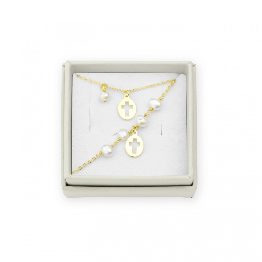 Juego de Plata de Ley - Gargantilla y pulsera