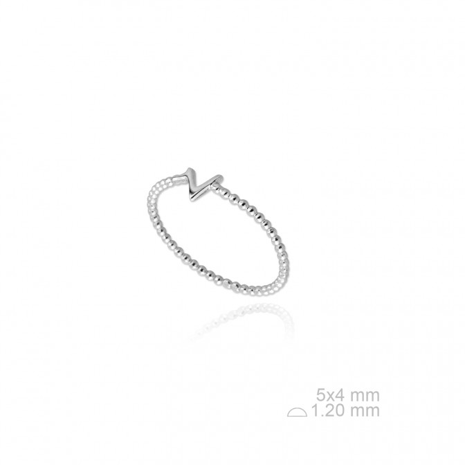 Sortija de Plata de Ley