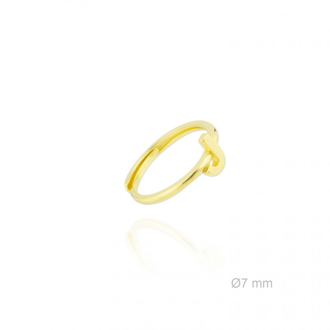 Anillo de Plata de Ley | Letra J