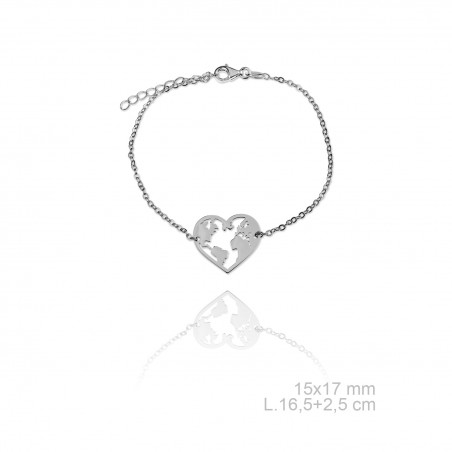 Pulsera de Plata de Ley