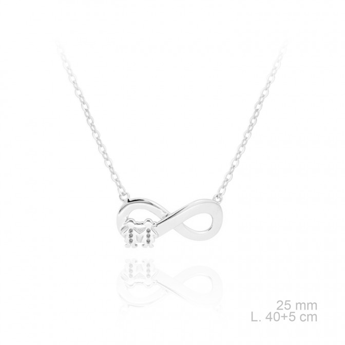 Gargantilla de Plata de Ley 