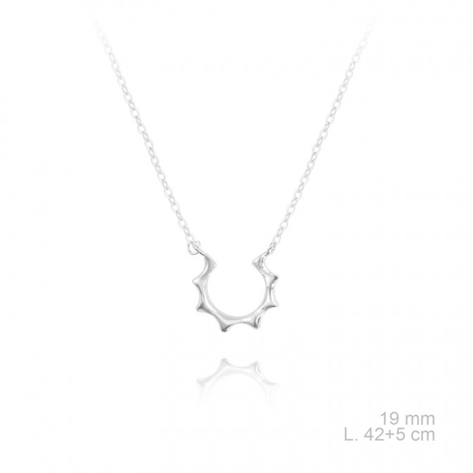 Gargantilla de Plata de Ley 