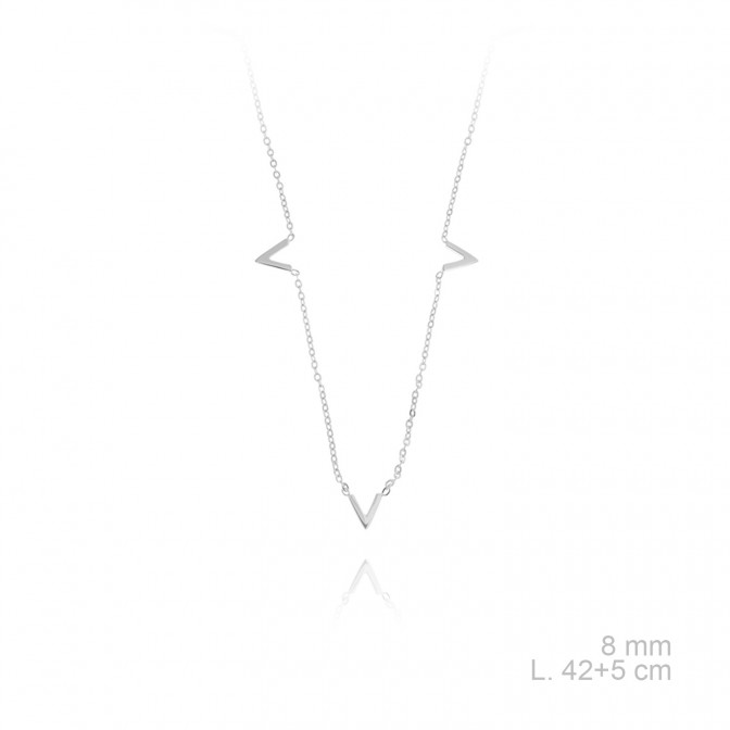 Gargantilla de Plata de Ley 