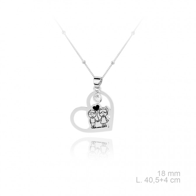 Gargantilla de Plata de Ley 