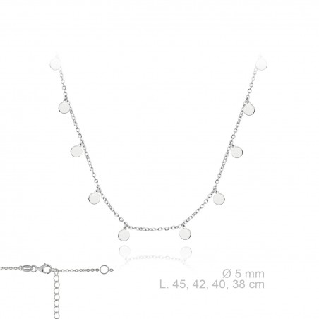 Gargantilla de Plata de Ley 