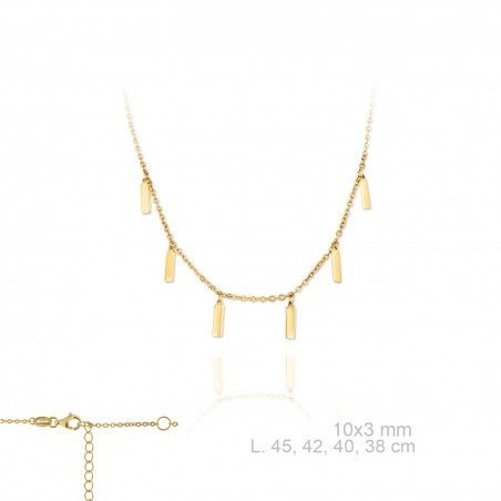 Gargantilla de Plata de Ley 