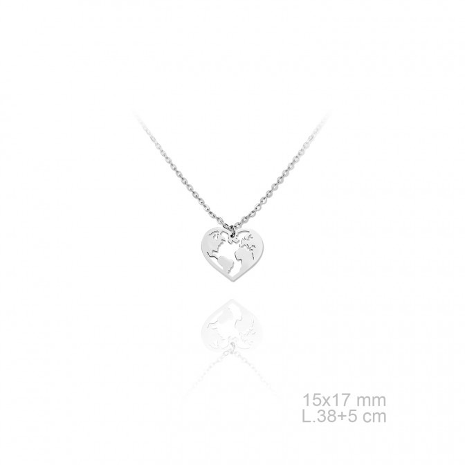 Gargantilla de Plata de Ley 