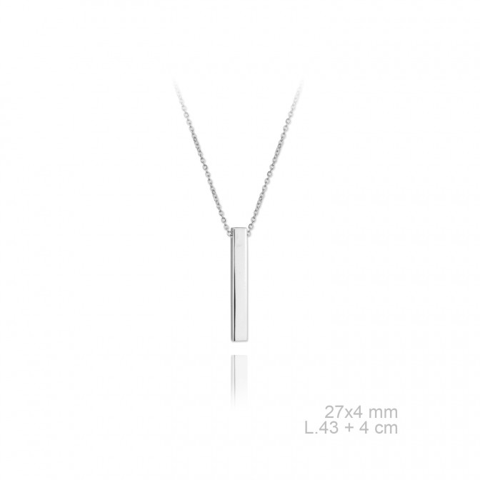 Gargantilla de Plata de Ley 