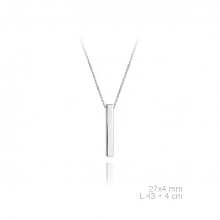 Gargantilla de Plata de Ley 