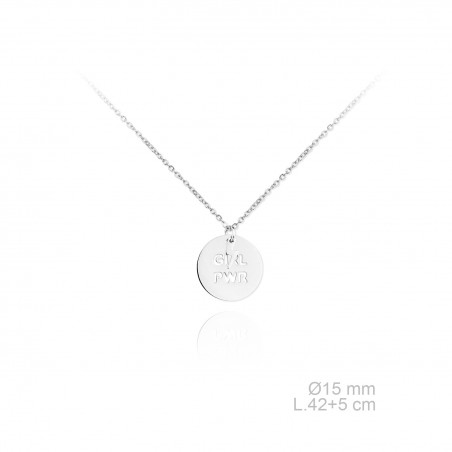 Gargantilla de Plata de Ley 