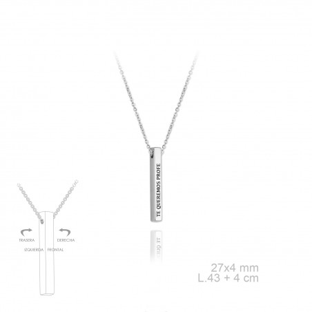 Gargantilla de Plata de Ley