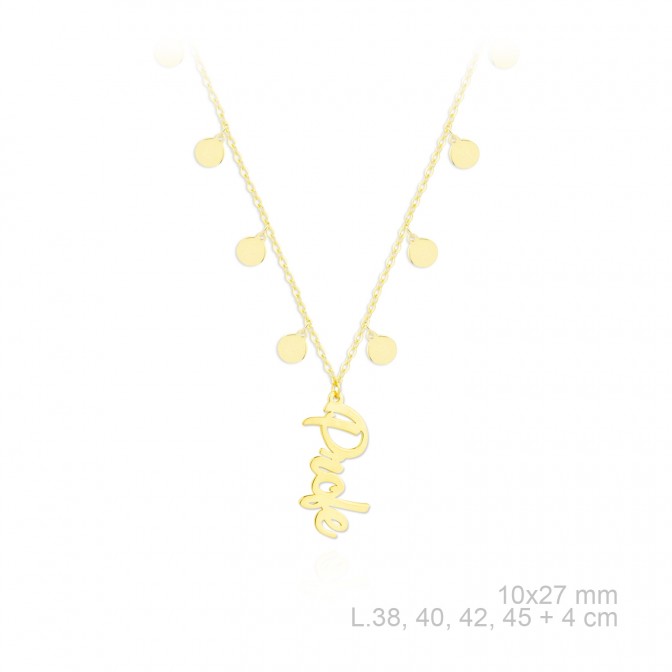 Gargantilla de Plata de Ley