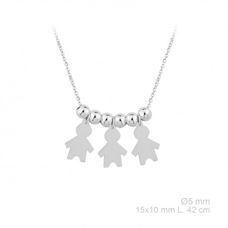 Gargantilla de Plata de Ley 