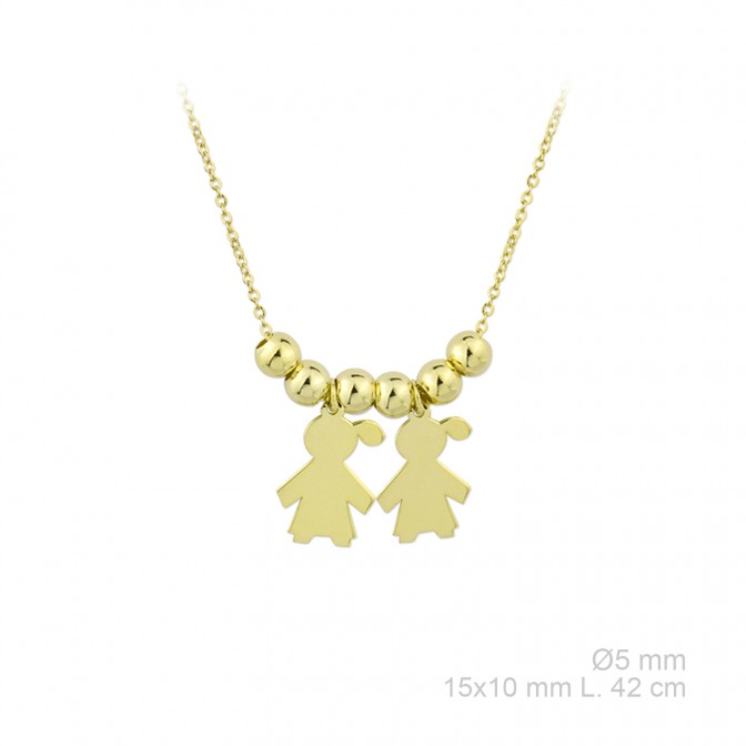 Gargantilla de Plata de Ley 