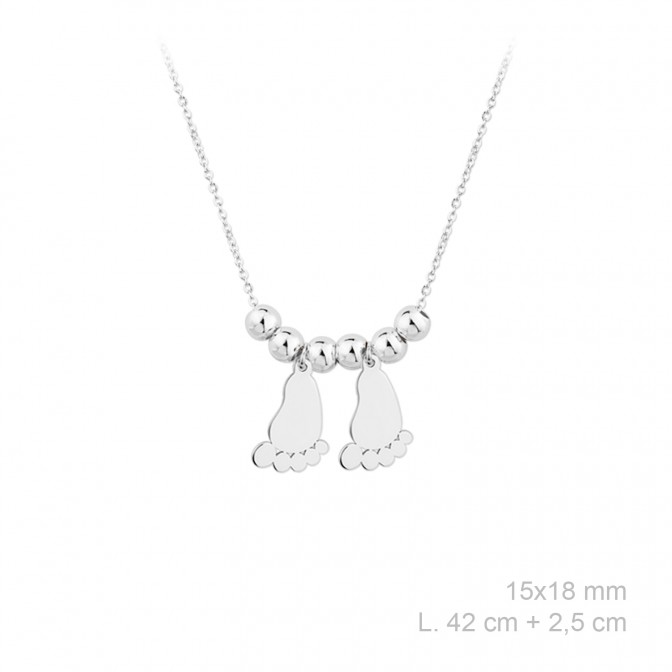 Gargantilla de Plata de Ley