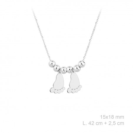 Gargantilla de Plata de Ley