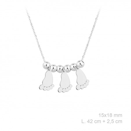 Gargantilla de Plata de Ley