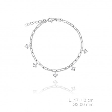 Pulsera de Plata de Ley