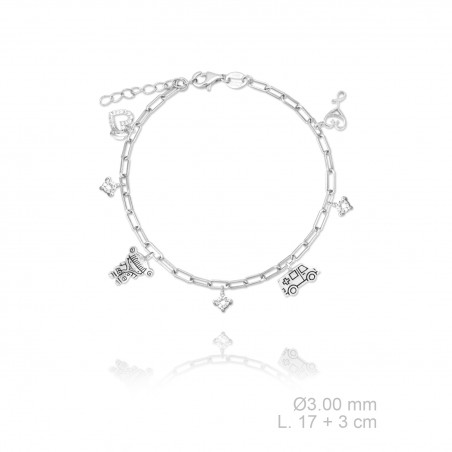 Pulsera de Plata de Ley