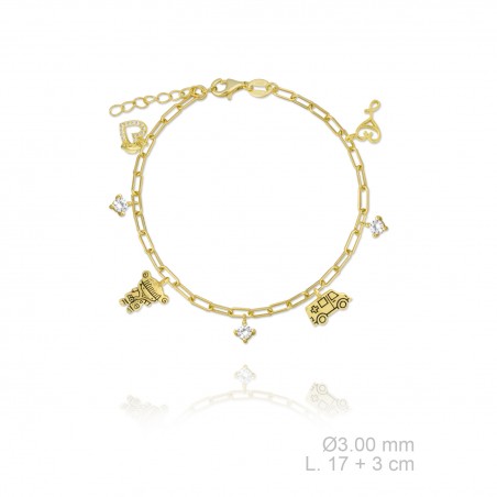 Pulsera de Plata de Ley