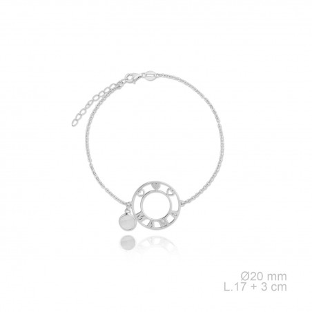 Pulsera de Plata de Ley