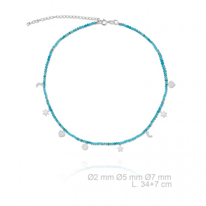 Gargantilla de Plata de Ley