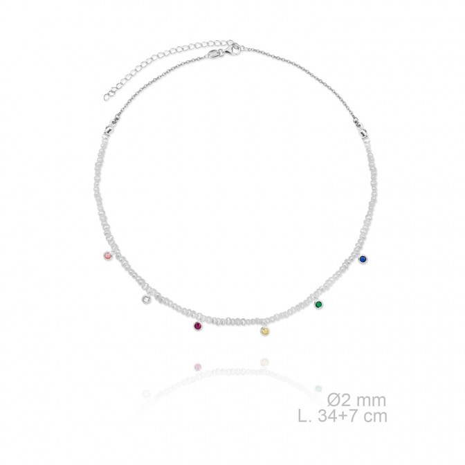 Gargantilla de Plata de Ley