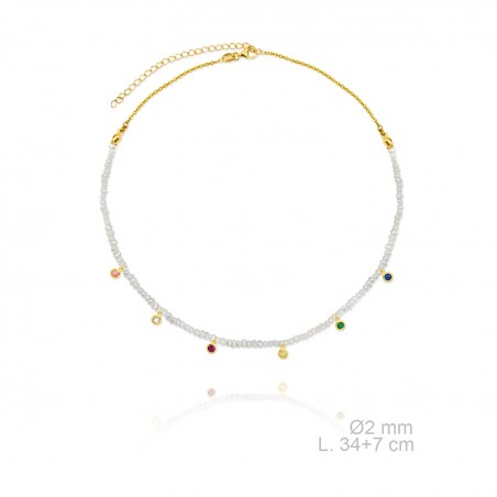 Gargantilla de Plata de Ley