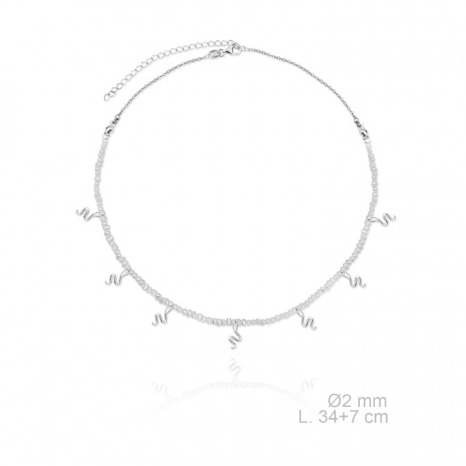 Gargantilla de Plata de Ley