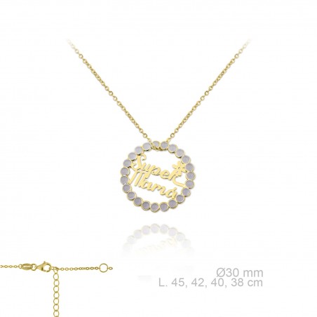 Gargantilla de Plata de Ley