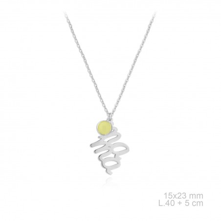 Gargantilla de Plata de Ley