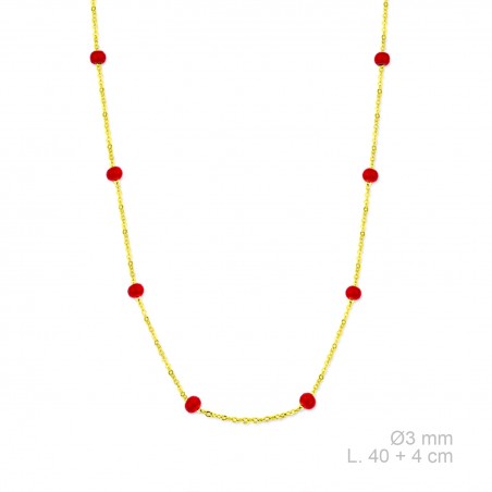 Gargantilla de Plata de Ley 