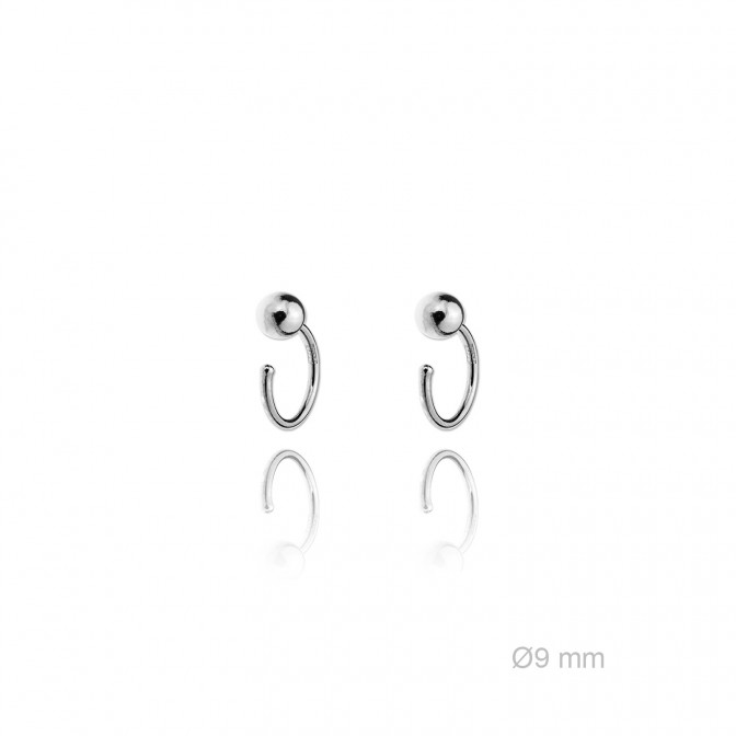 Pendientes de Plata de Ley