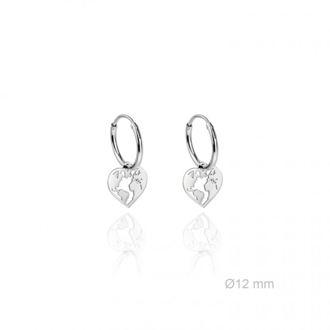 Pendientes de Plata de Ley