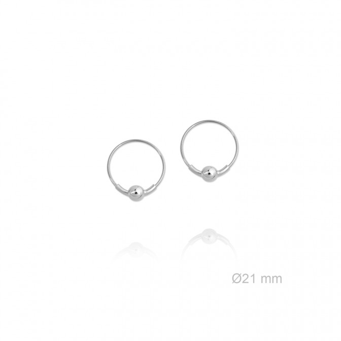 Pendientes de Plata de Ley