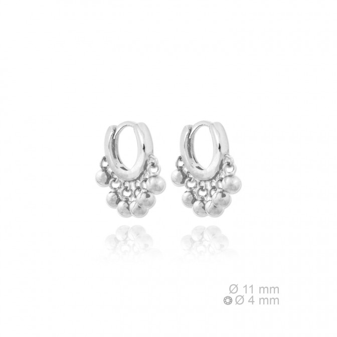 Pendientes de Plata de Ley