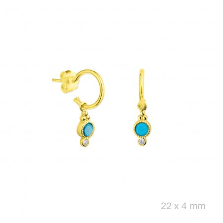 Pendientes de Plata de Ley