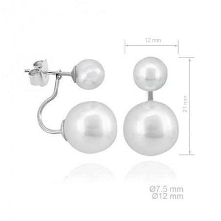 Pendientes de Plata de Ley 