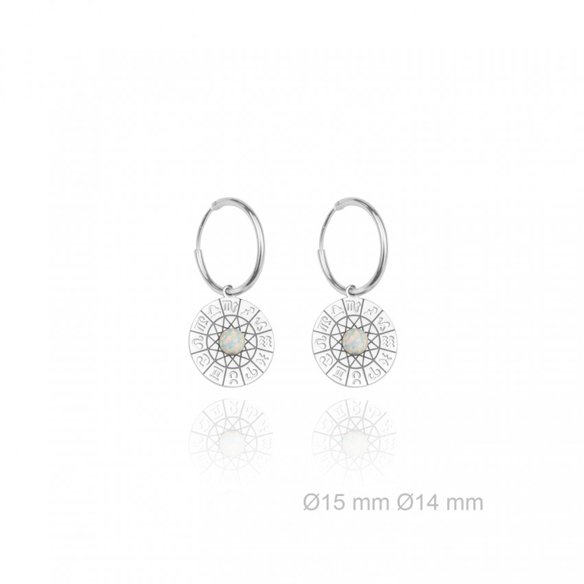 Pendientes de Plata de Ley 