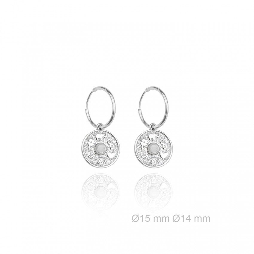 Pendientes de Plata de Ley 