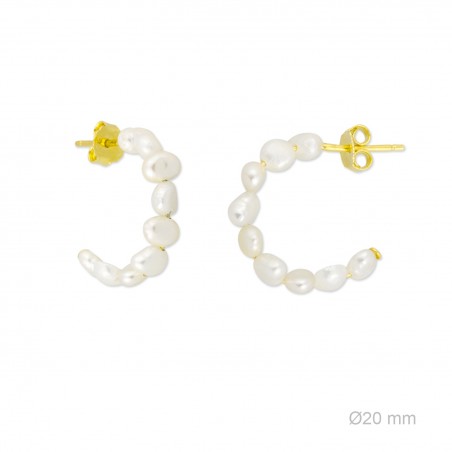 Pendientes de Plata de Ley