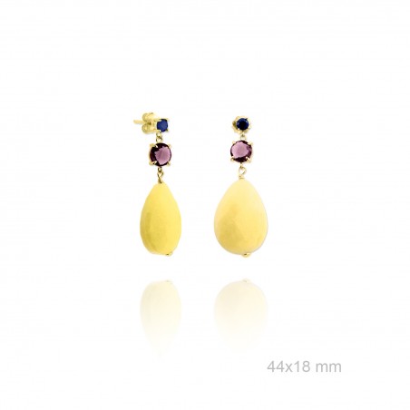 Pendientes de Plata de Ley