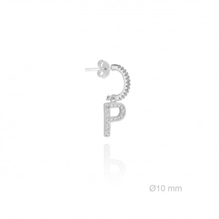 Pendientes de Plata de Ley | P