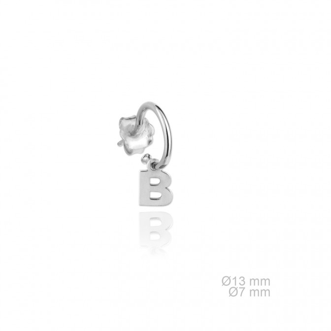 Pendientes de Plata de Ley | B