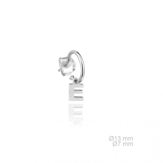 Pendientes de Plata de Ley | E