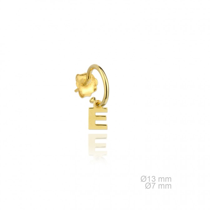 Pendientes de Plata de Ley | E