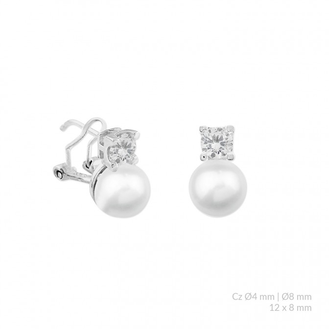 Pendientes de Plata de Ley