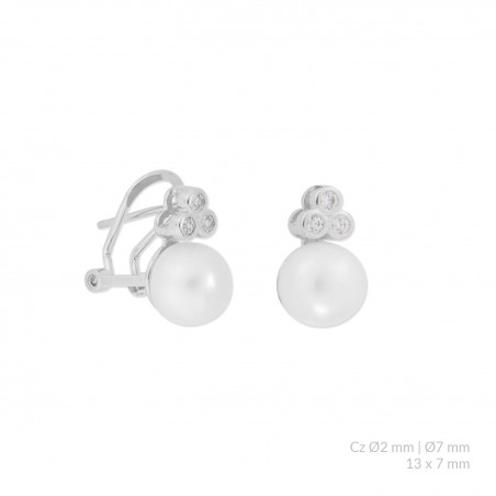 Pendientes de Plata de Ley