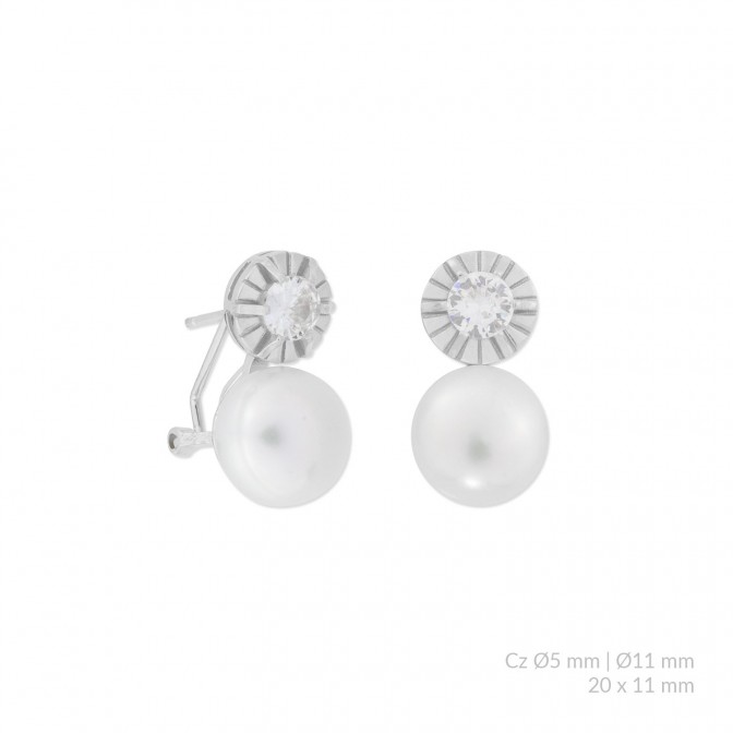 Pendientes de Plata de Ley